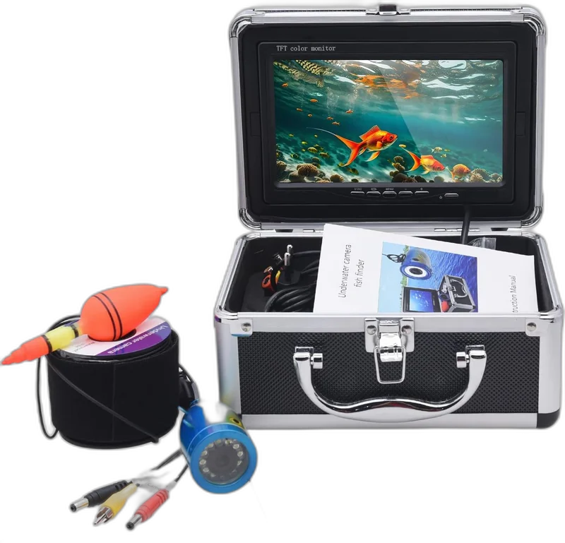 KAOLALI Caméra Pêche 7" HD 1080P