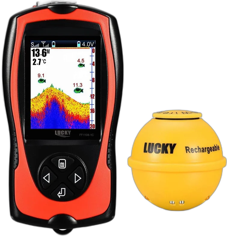 Lucky Détecteur Poisson Sonar LCD