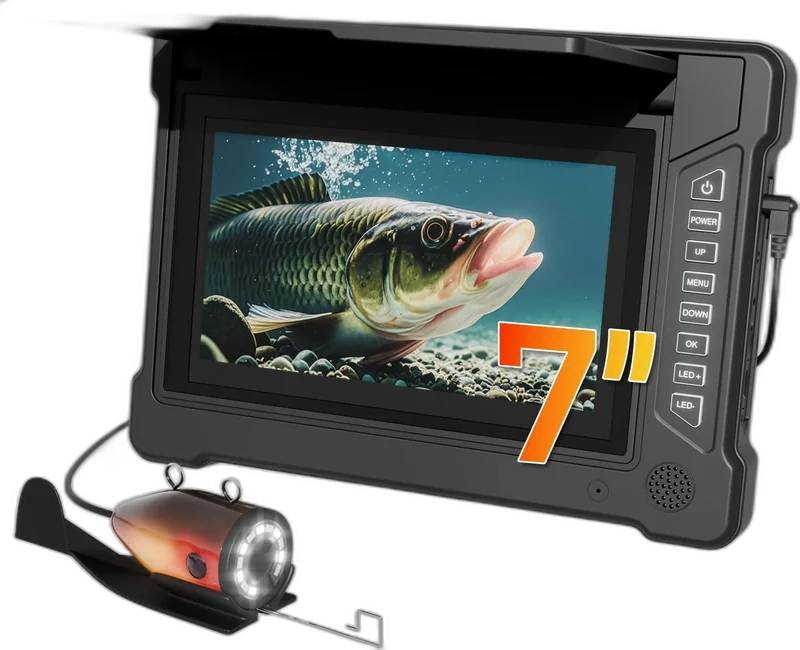 Sonde Pêche Caméra 7" IP68 IR